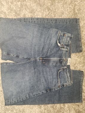 Agolde Harper Mid Rise Relaxed Straight Jean Size 27